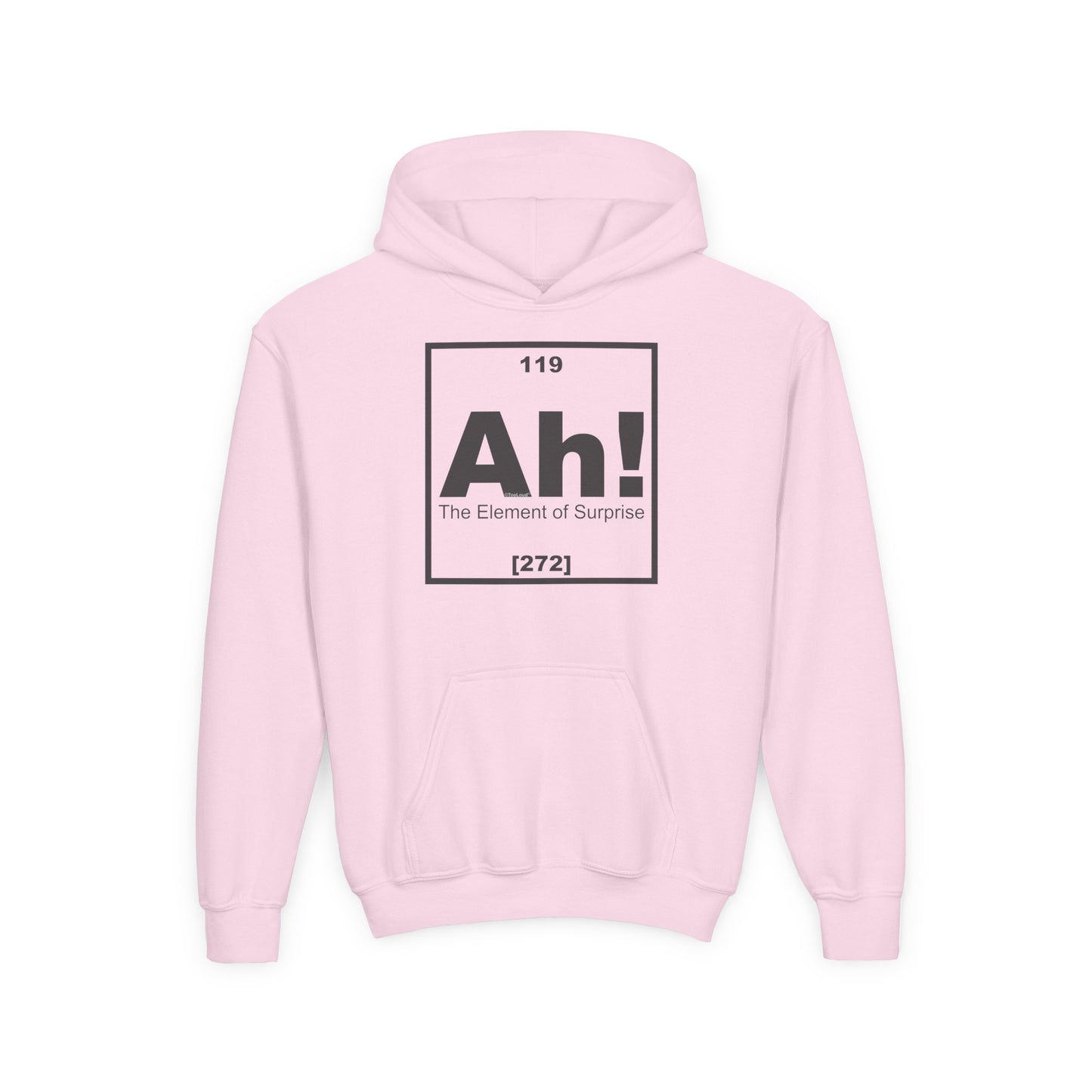 Ah the Element of Surprise Funny Science Youth Children’s Hoodie by TOOLOUD