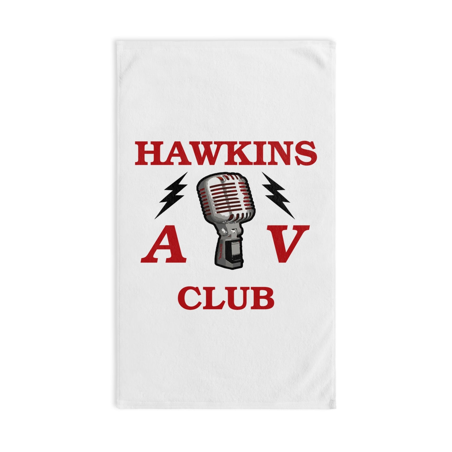 Hawkins AV Club Premium Cotton Sport Towel 16" x 25" by TOOLOUD