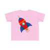 Space Rocket Ship and Stars Toddler T-Shirt by TooLoud