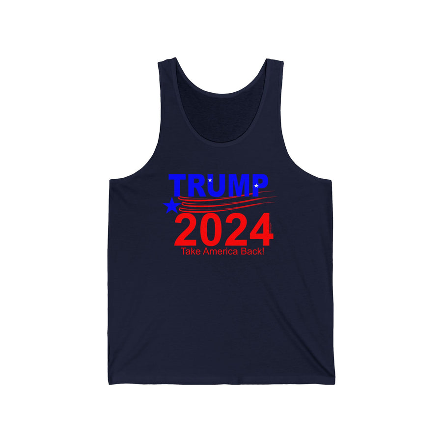 Trump 2024 Take America Back Tank Top Unisex for Men or Women