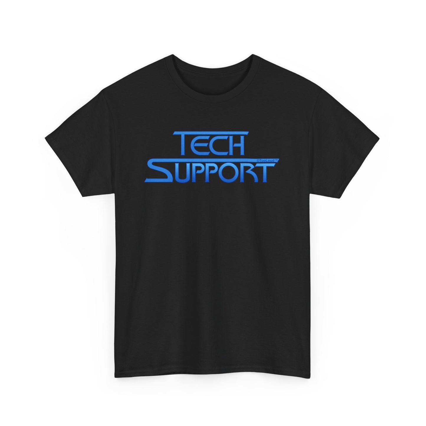 Tech Support Logo Unisex Cotton Tee T-Shirt by TOOLOUD