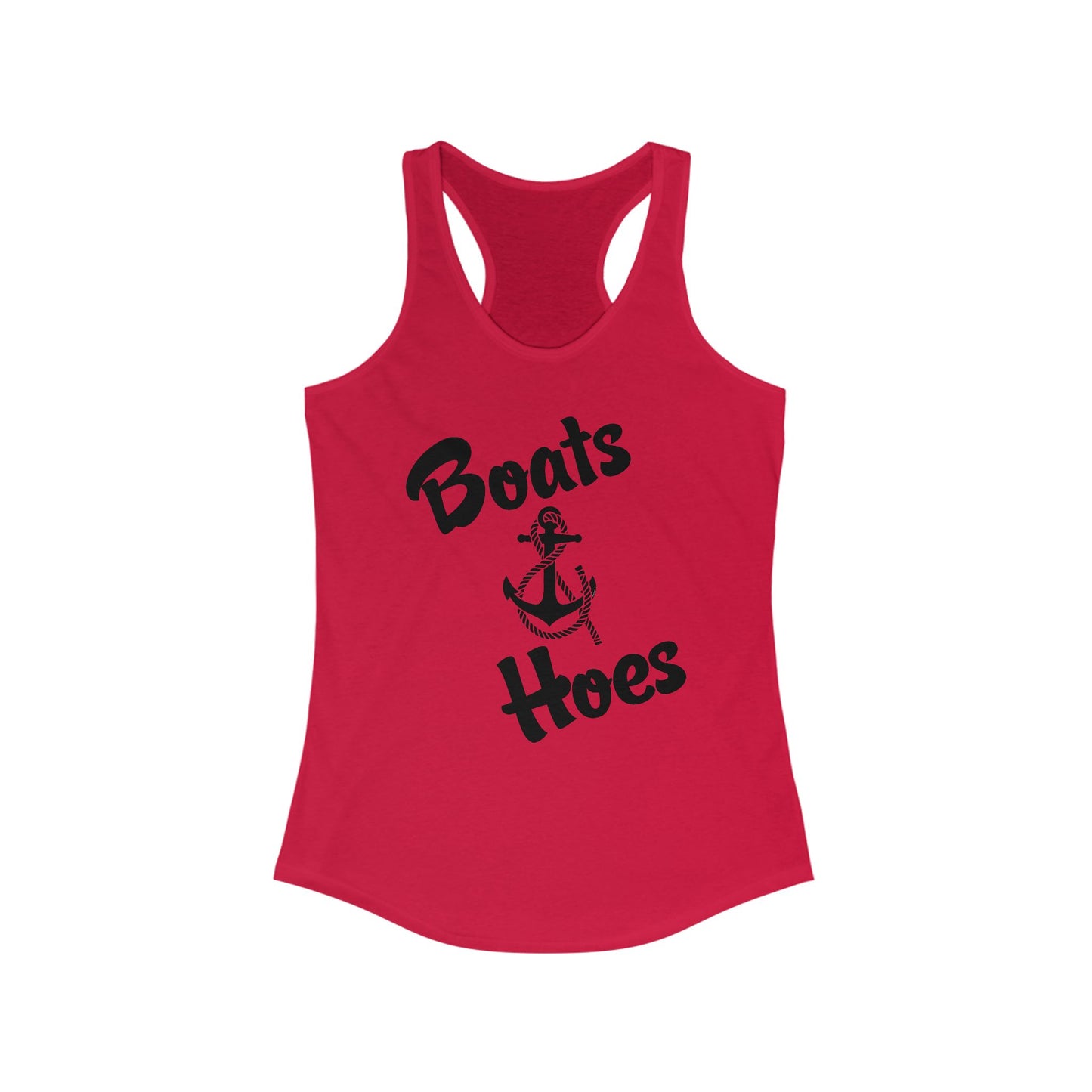 Boats and Hoes Women's Racerback Tank Top by TOOLOUD