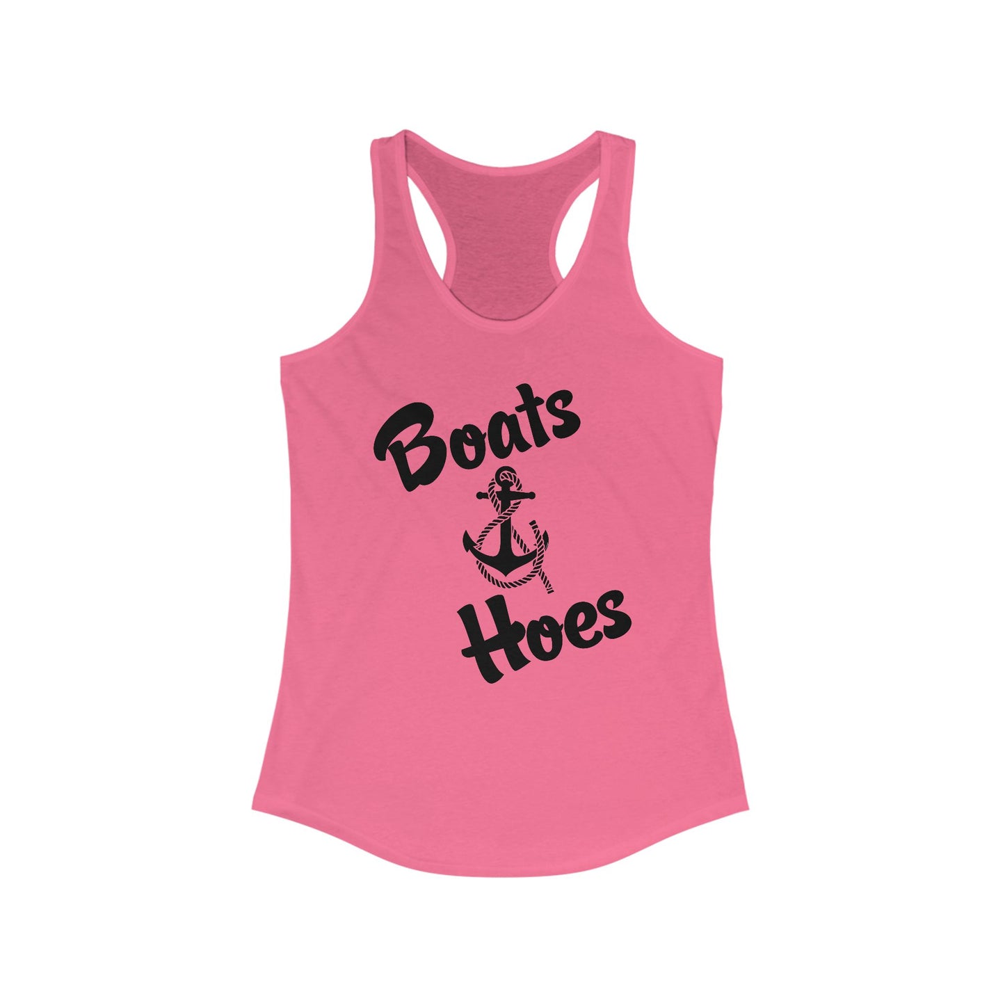 Boats and Hoes Women's Racerback Tank Top by TOOLOUD