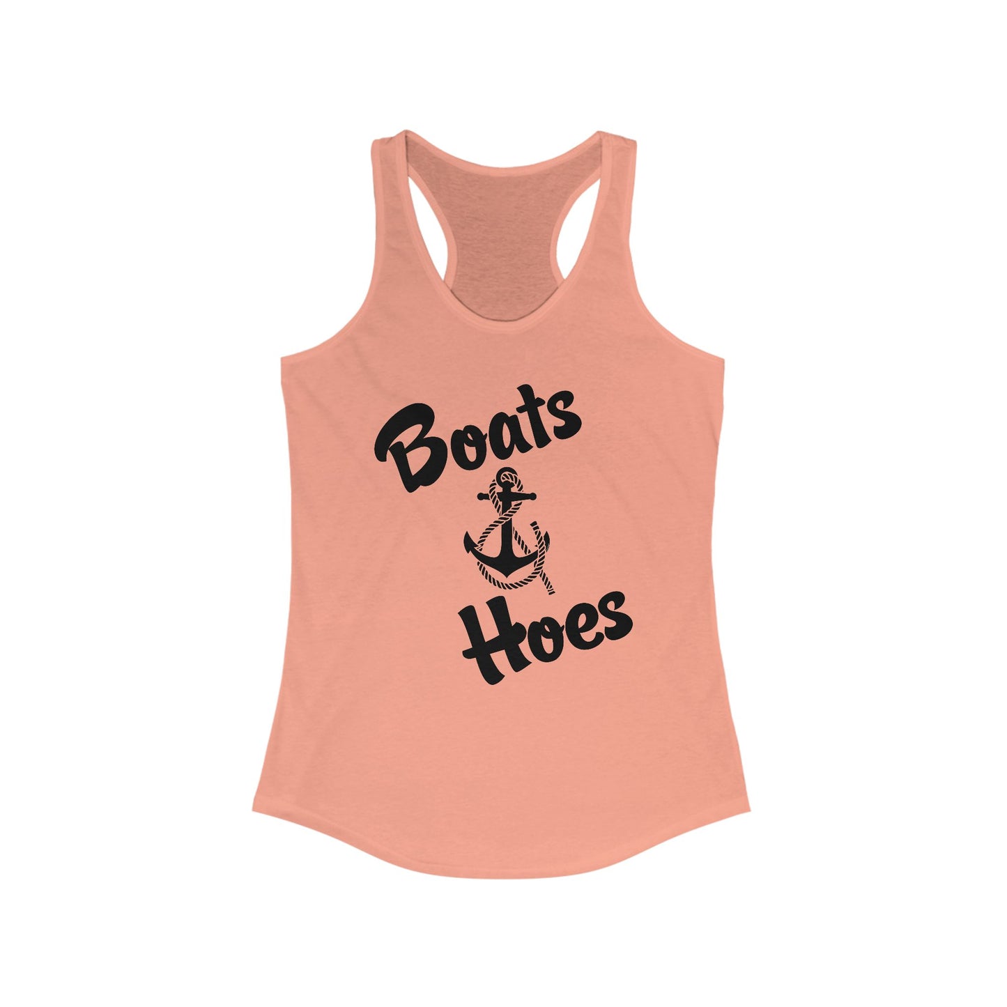 Boats and Hoes Women's Racerback Tank Top by TOOLOUD