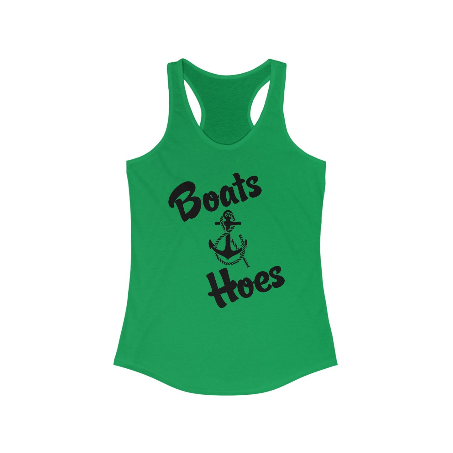 Boats and Hoes Women's Racerback Tank Top by TOOLOUD