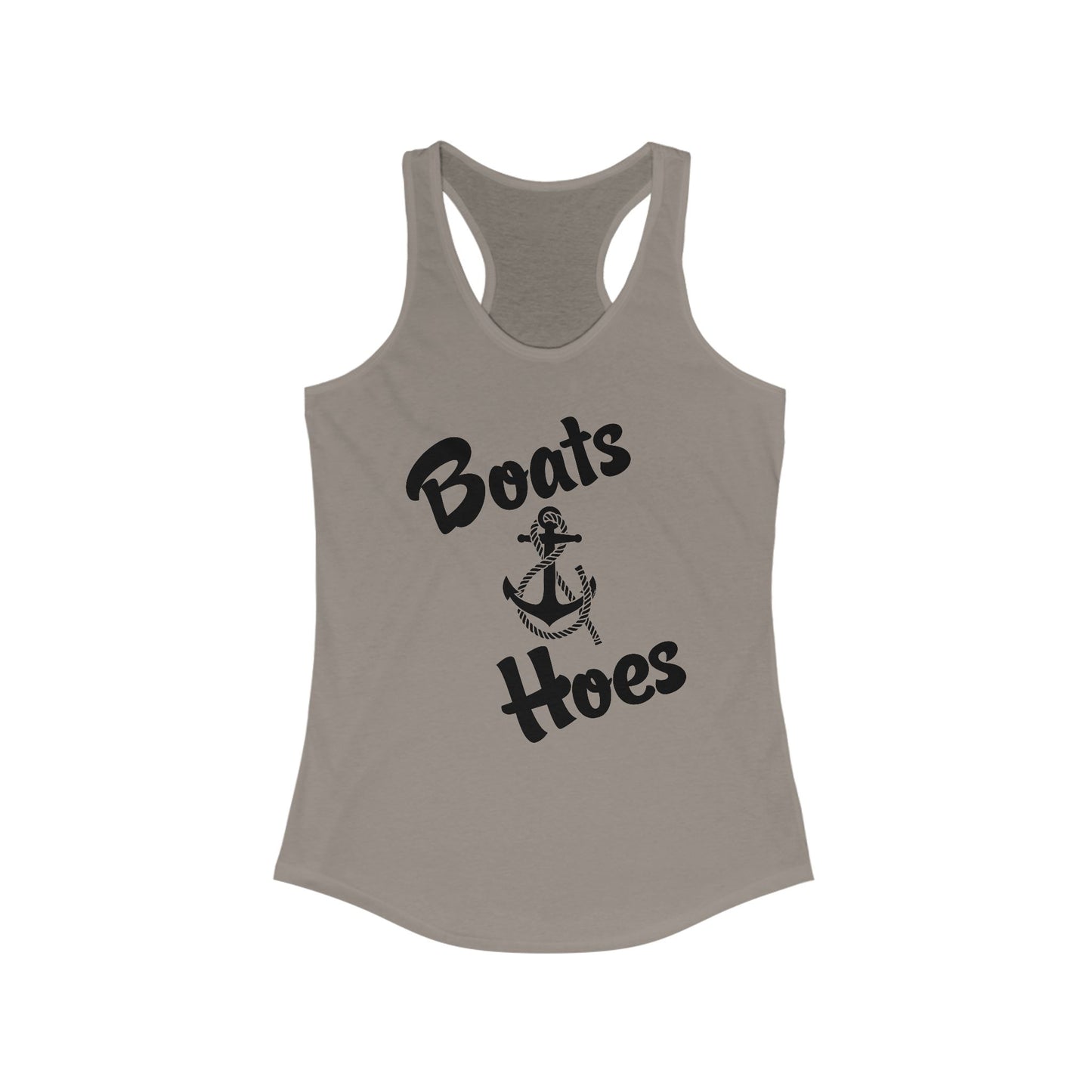 Boats and Hoes Women's Racerback Tank Top by TOOLOUD