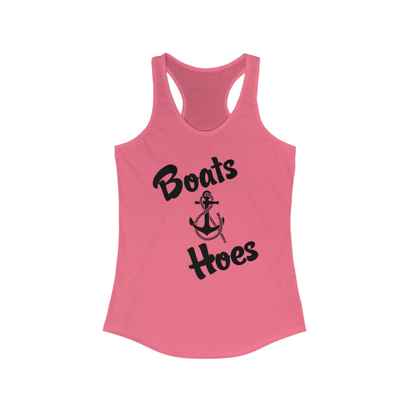 Boats and Hoes Women's Racerback Tank Top by TOOLOUD