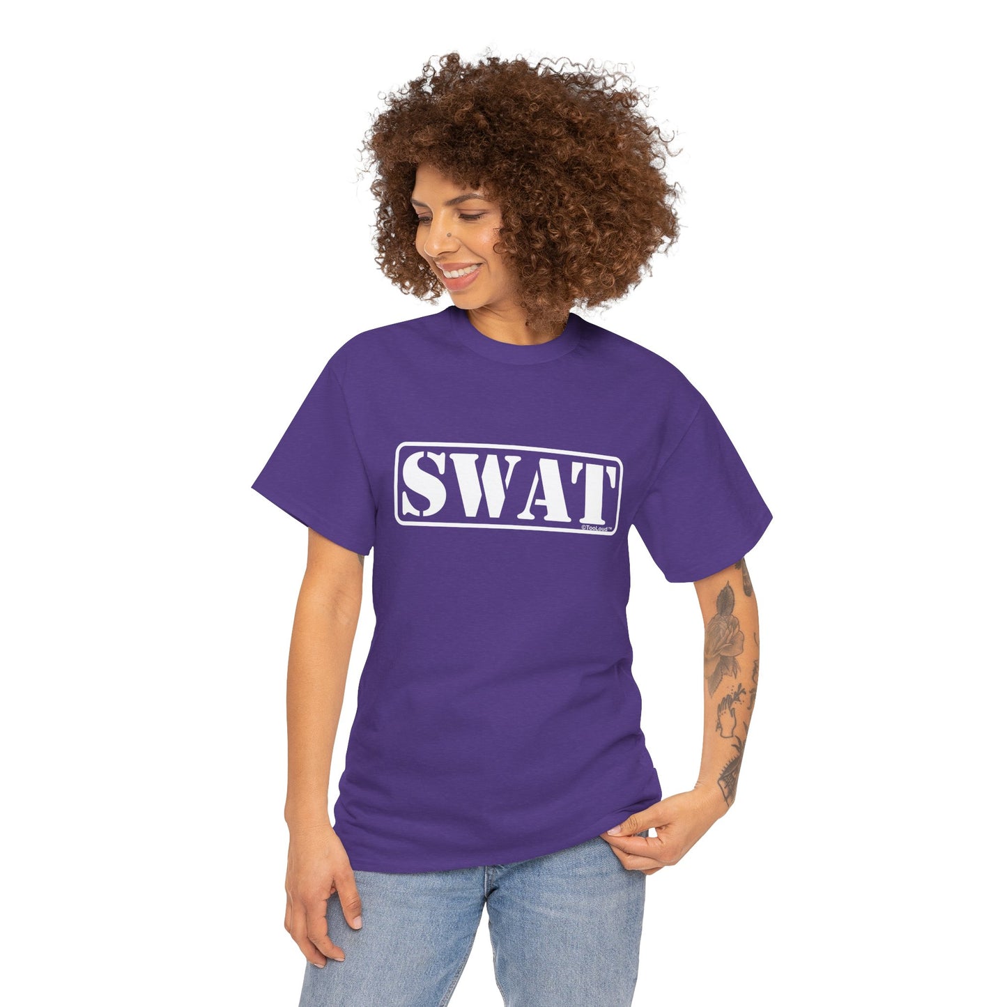 SWAT Team Logo – Text #2 Women’s Dark T-Shirt by TOOLOUD™