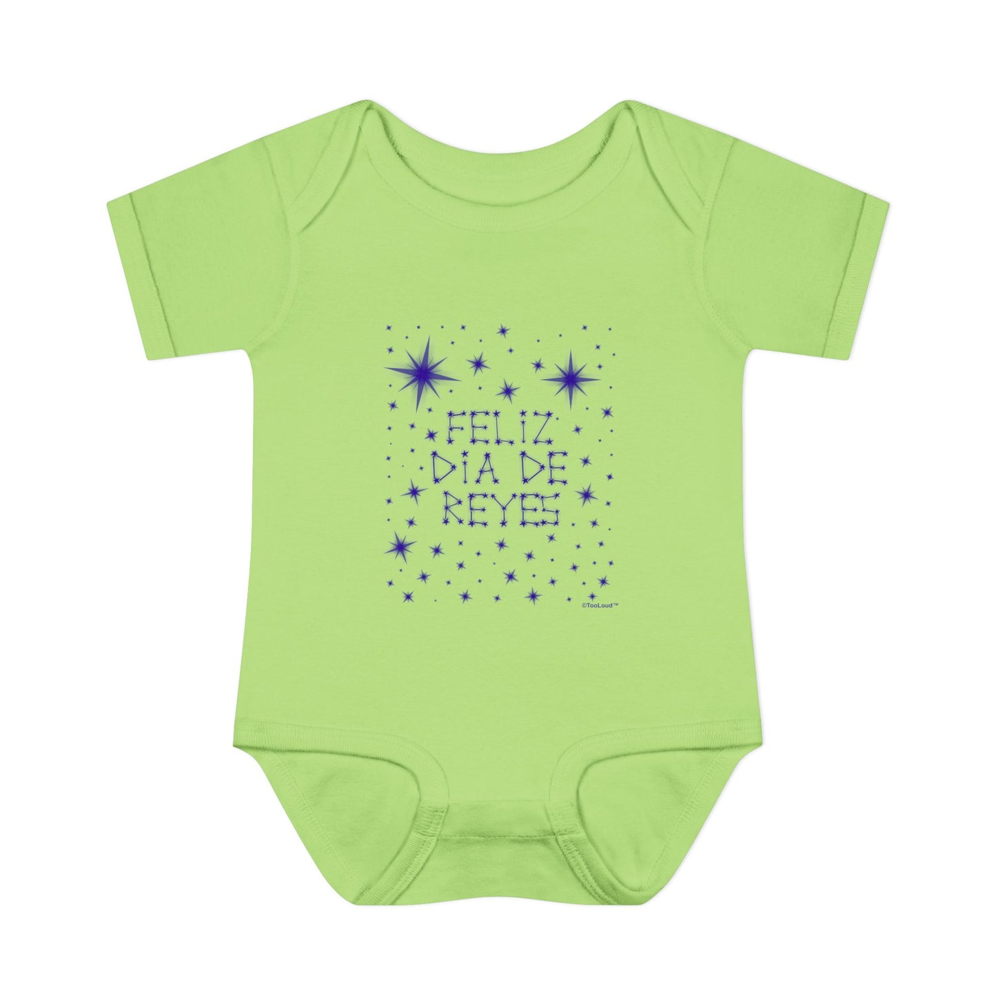 Feliz Dia de Reyes - Estrellas Brillantes Baby Romper Bodysuit by TOOLOUD