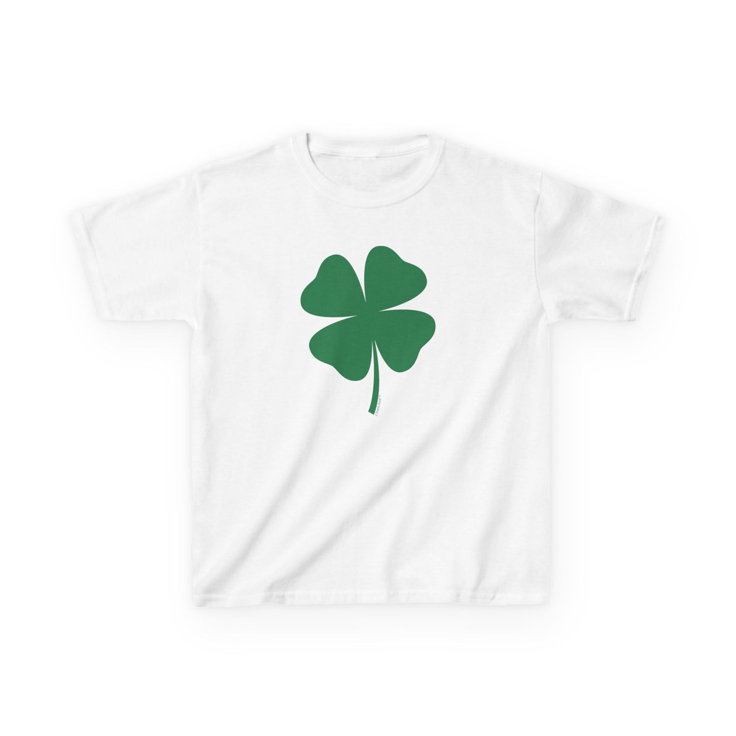 Lucky Four Leaf Clover St. Patrick's Day Children's T-Shirt by TOOLOUD