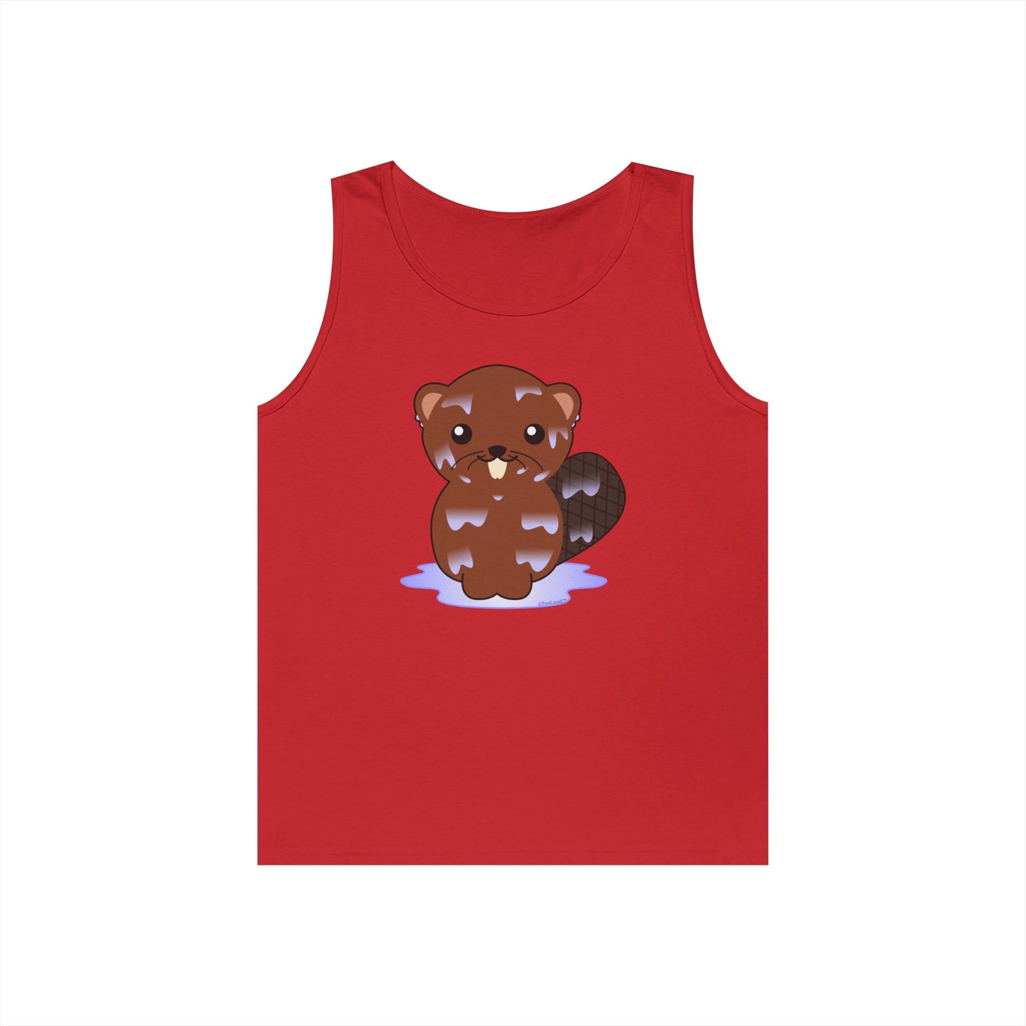 Cute Wet Beaver Loose Tank Top by TOOLOUD