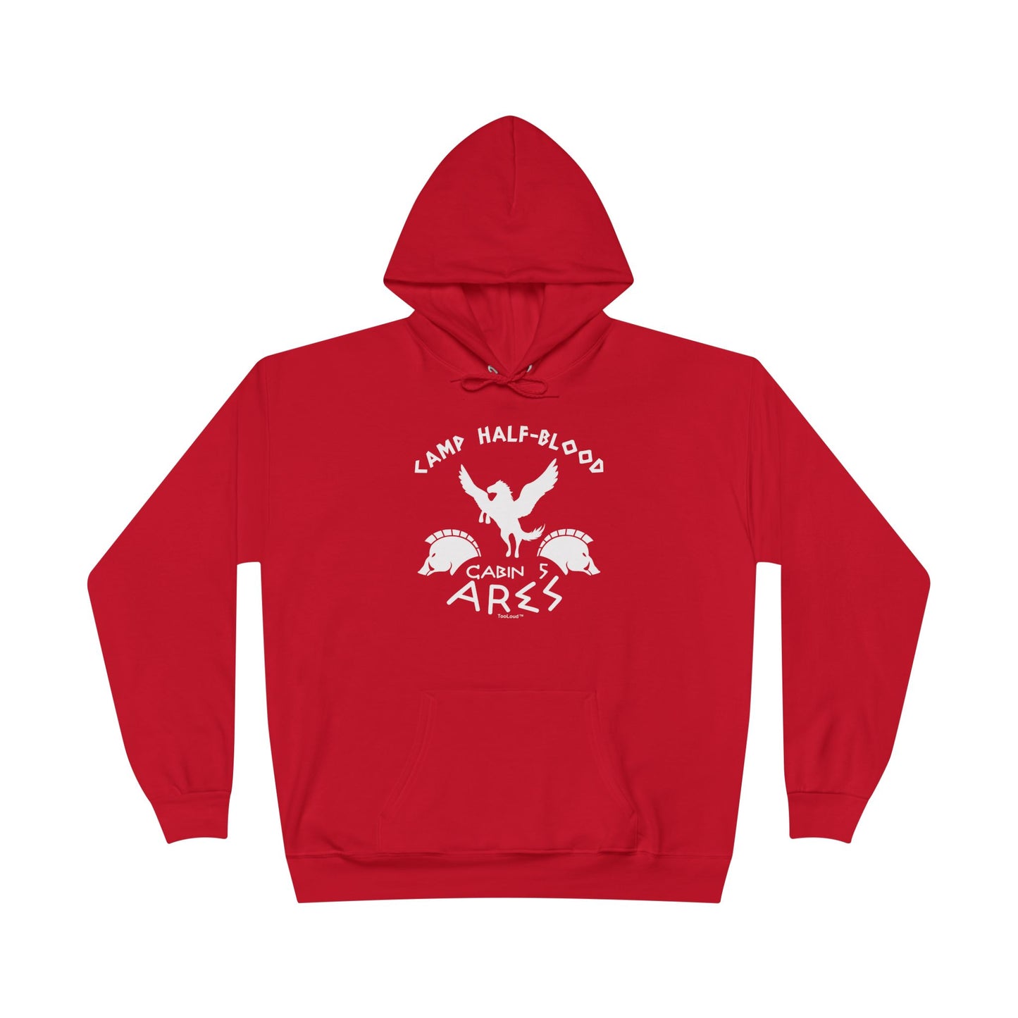 Camp Half Blood Cabin 5 Ares Dark Color Hoodie Sweatshirt by TOOLOUD
