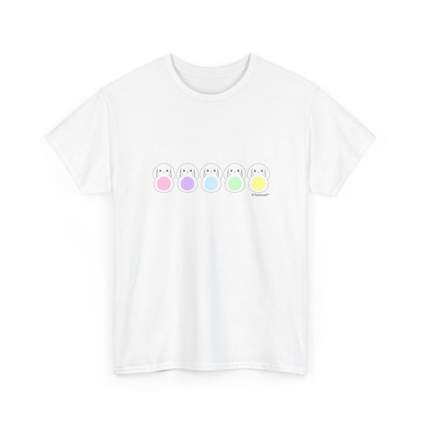 Cute Pastel Bunnies Women’s T-Shirt by TOOLOUD