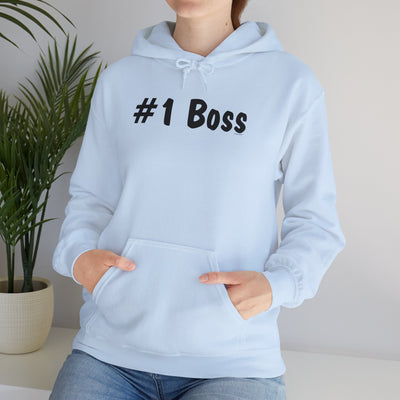 TooLoud #1 Boss Text - Boss Day Unisex Hoodie Sweatshirt