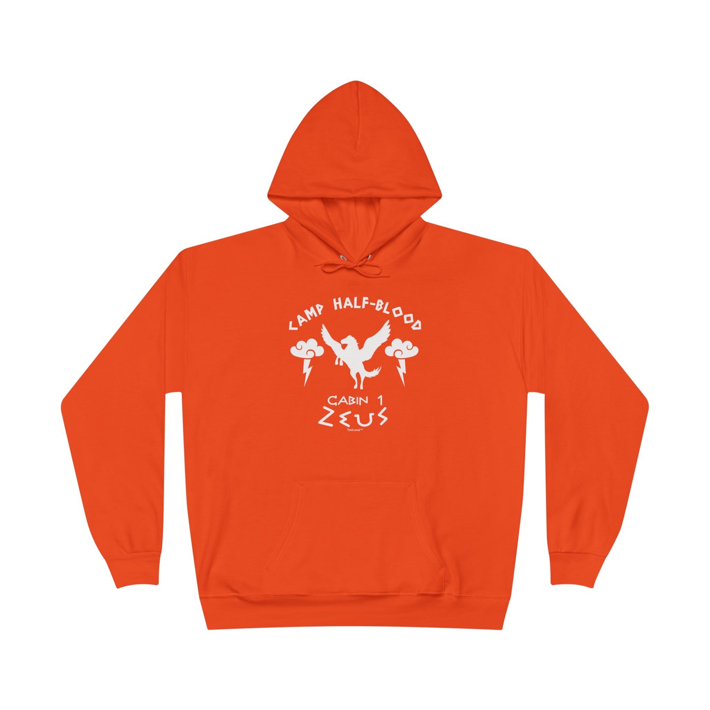 TOOLOUD Camp Half Blood Cabin 1 Zeus Dark Hoodie Sweatshirt