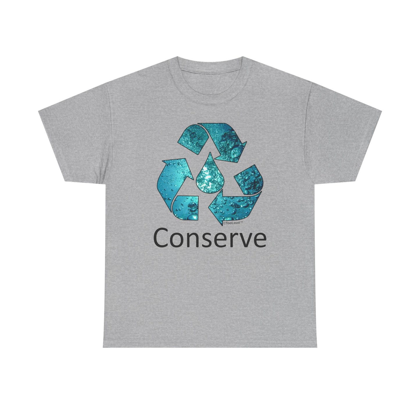 Sustainable Water Conservation Adult T-Shirt by TOOLOUD