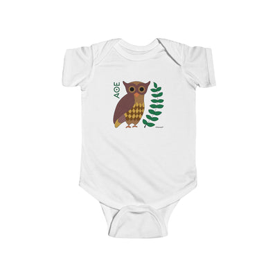 TooLoud Owl of Athena Baby Romper Bodysuit