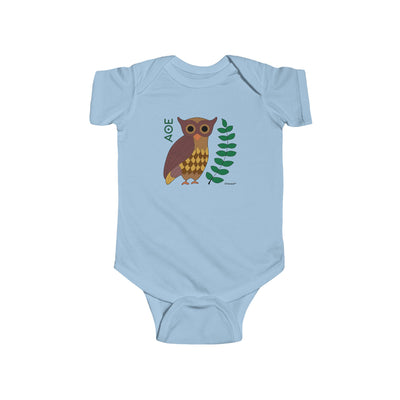 TooLoud Owl of Athena Baby Romper Bodysuit