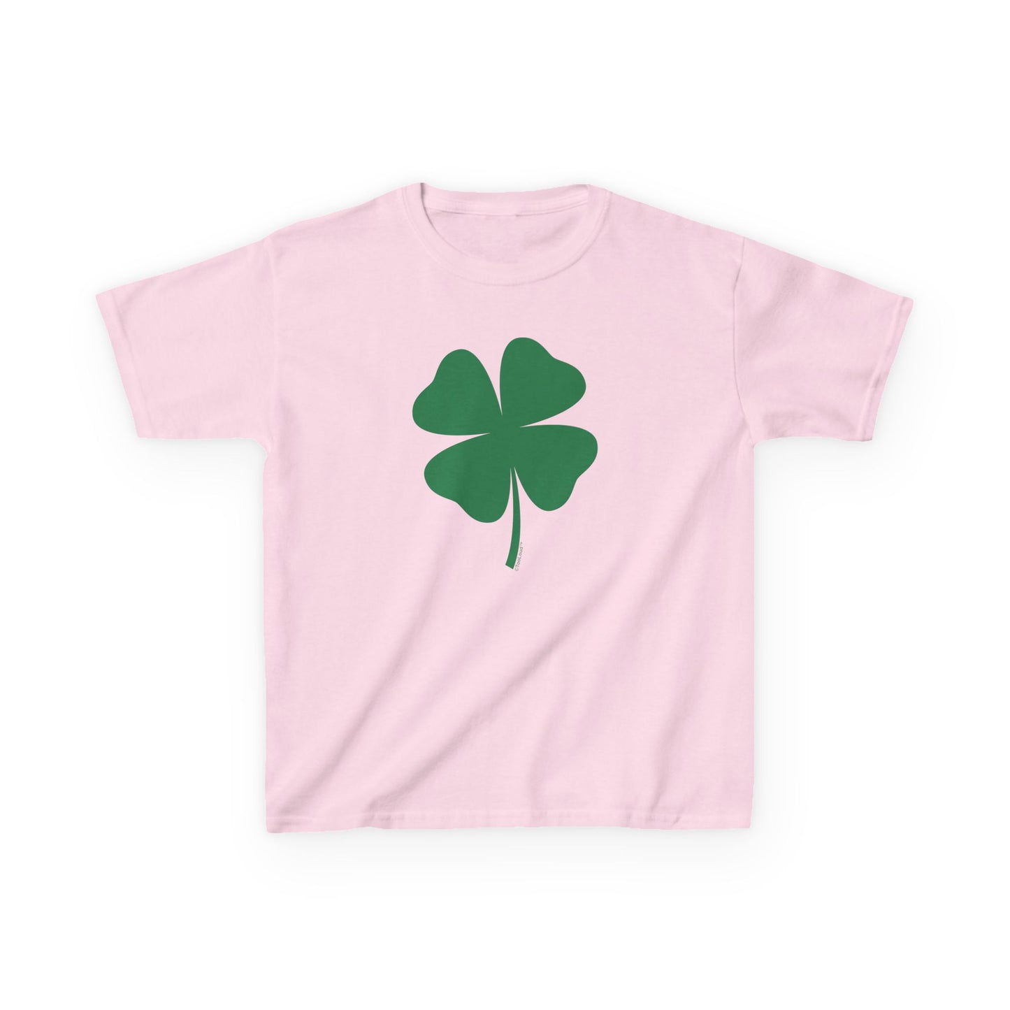 Lucky Four Leaf Clover St. Patrick's Day Children's T-Shirt by TOOLOUD