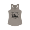 TOOLOUD 1971 - Vintage Birth Year Women's Racerback Tank Top