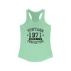 TOOLOUD 1971 - Vintage Birth Year Women's Racerback Tank Top