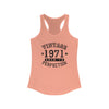 TOOLOUD 1971 - Vintage Birth Year Women's Racerback Tank Top