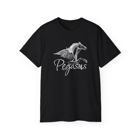 Pegasus Illustration Women’s Dark T-Shirt – by TOOLOUD
