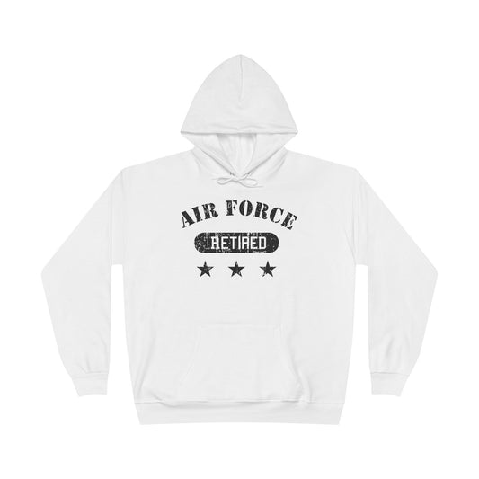 Retired Air Force Adult Hoodie Sweatshirt by TOOLOUD