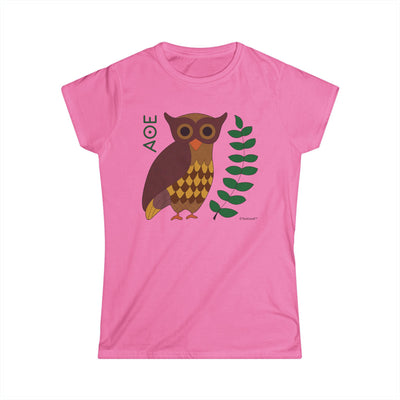 Owl of Athena Juniors Women's T-Shirt by TooLoud