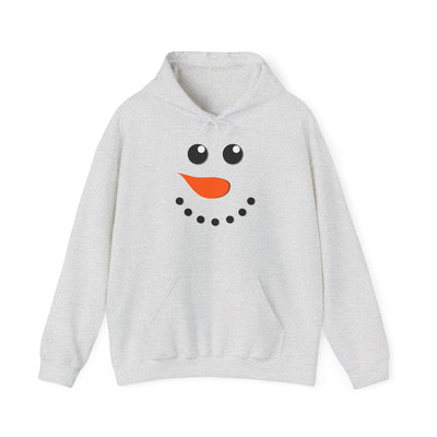 TOOLOUD Snowman Face Christmas Adult Unisex Hoodie Sweatshirt