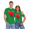 Crumbling Broken Heart Adult Unisex T-Shirt Tee