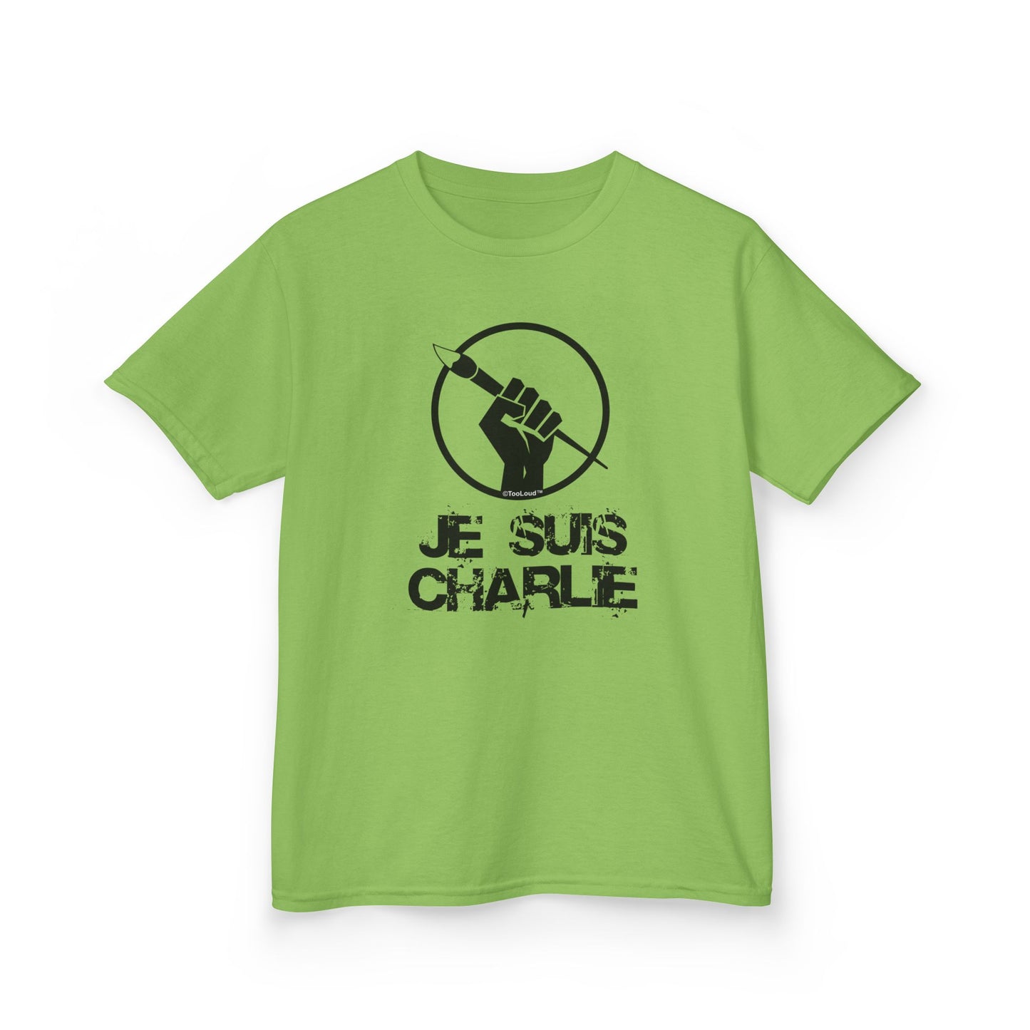 Je Suis Charlie Children's Heavy T-Shirt by TOOLOUD