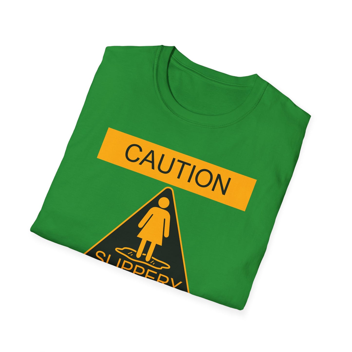 Slippery When Wet Adult's Dark T-Shirt by TOOLOUD