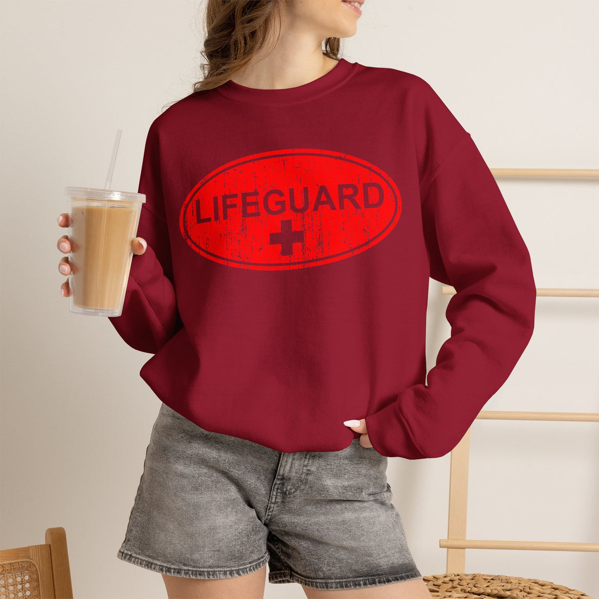 Lifeguard Adult Sweatshirt – Lifeguard by TOOLOUD