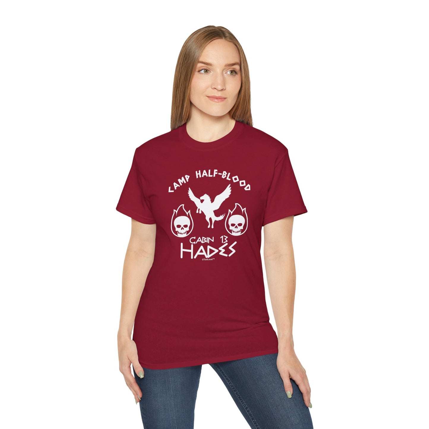 Cabin 13 Hades Camp Half Blood Women’s Dark T-Shirt by TOOLOUD