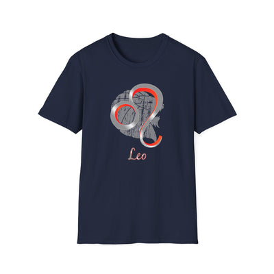 Leo Symbol Adult T-Shirt by TOOLOUD