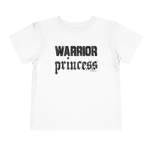 Warrior Princess Script Toddler T-Shirt by TOOLOUD