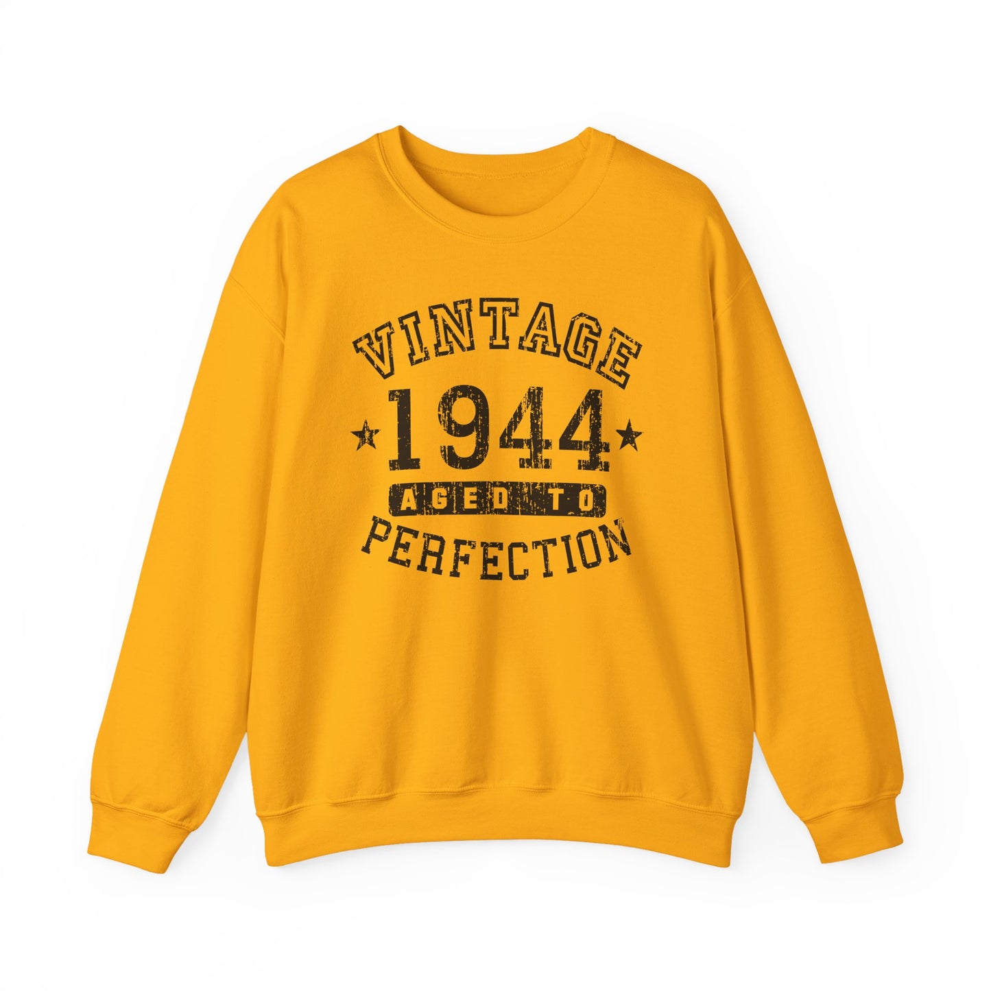1944 - Vintage Birth Year Sweatshirt Adults Unisex by TOOLOUD