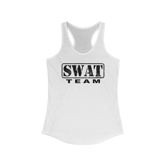 SWAT Team Logo - Distressed Women's Tank Top by TOOLOUD