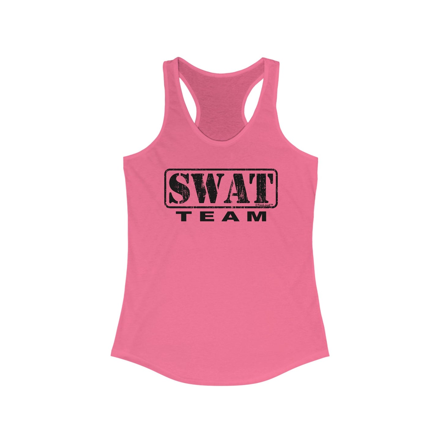 SWAT Team Logo - Distressed Women's Tank Top by TOOLOUD