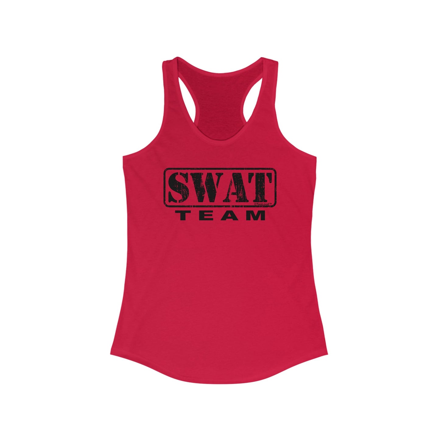 SWAT Team Logo - Distressed Women's Tank Top by TOOLOUD