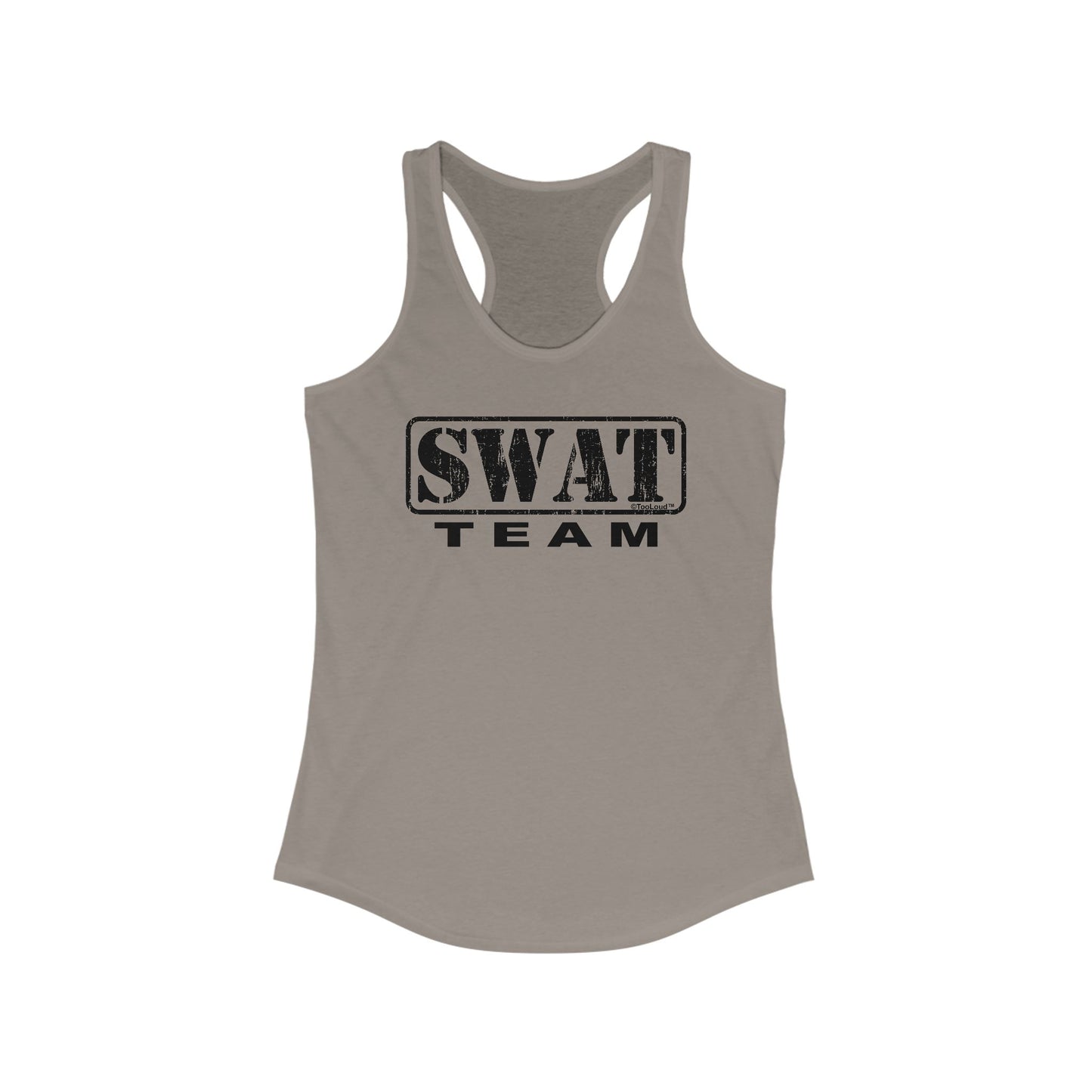 SWAT Team Logo - Distressed Women's Tank Top by TOOLOUD