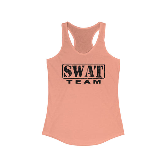 SWAT Team Logo - Distressed Women's Tank Top by TOOLOUD