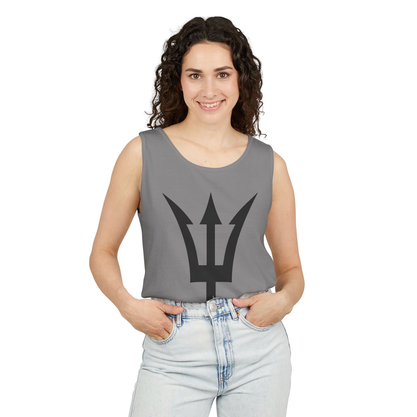 Trident of Poseidon Unisex Loose Tank Top by TOOLOUD