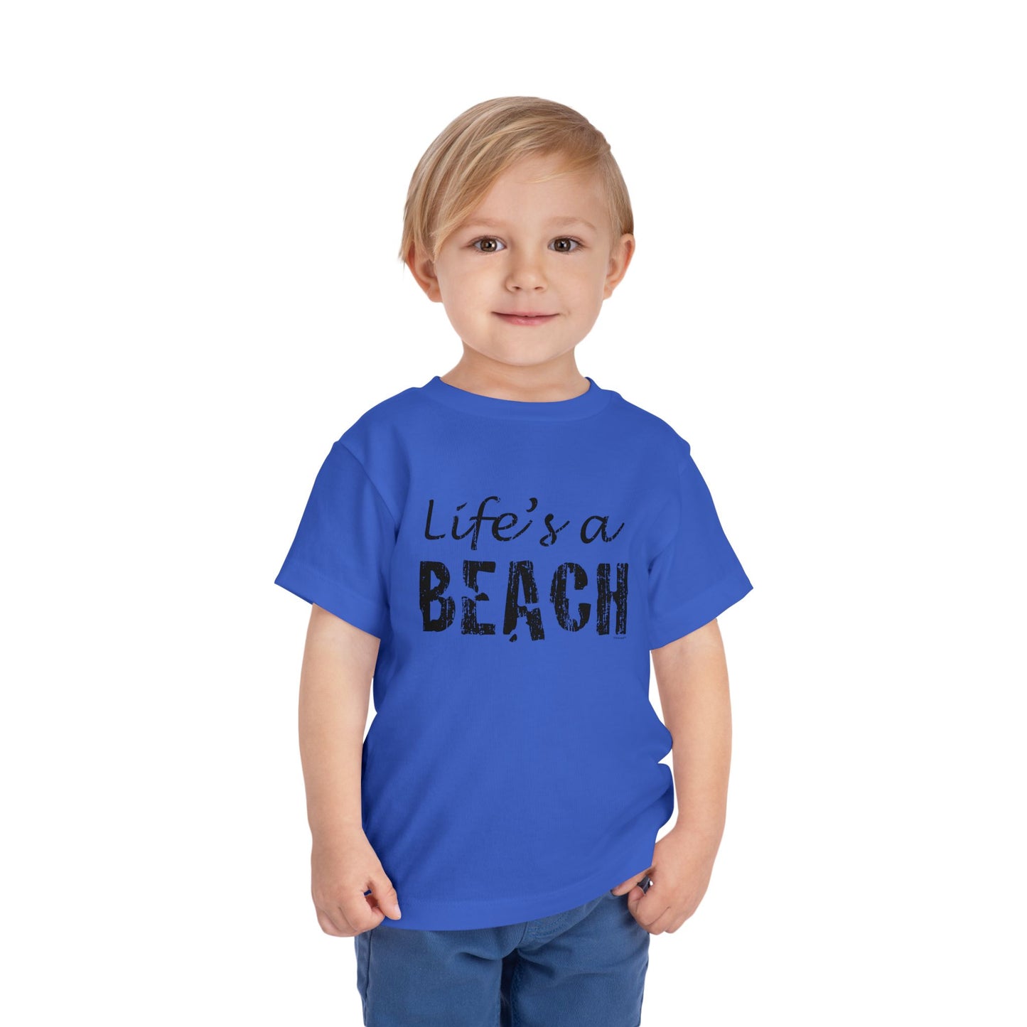 Life's a Beach Toddler T-Shirt by TOOLOUD