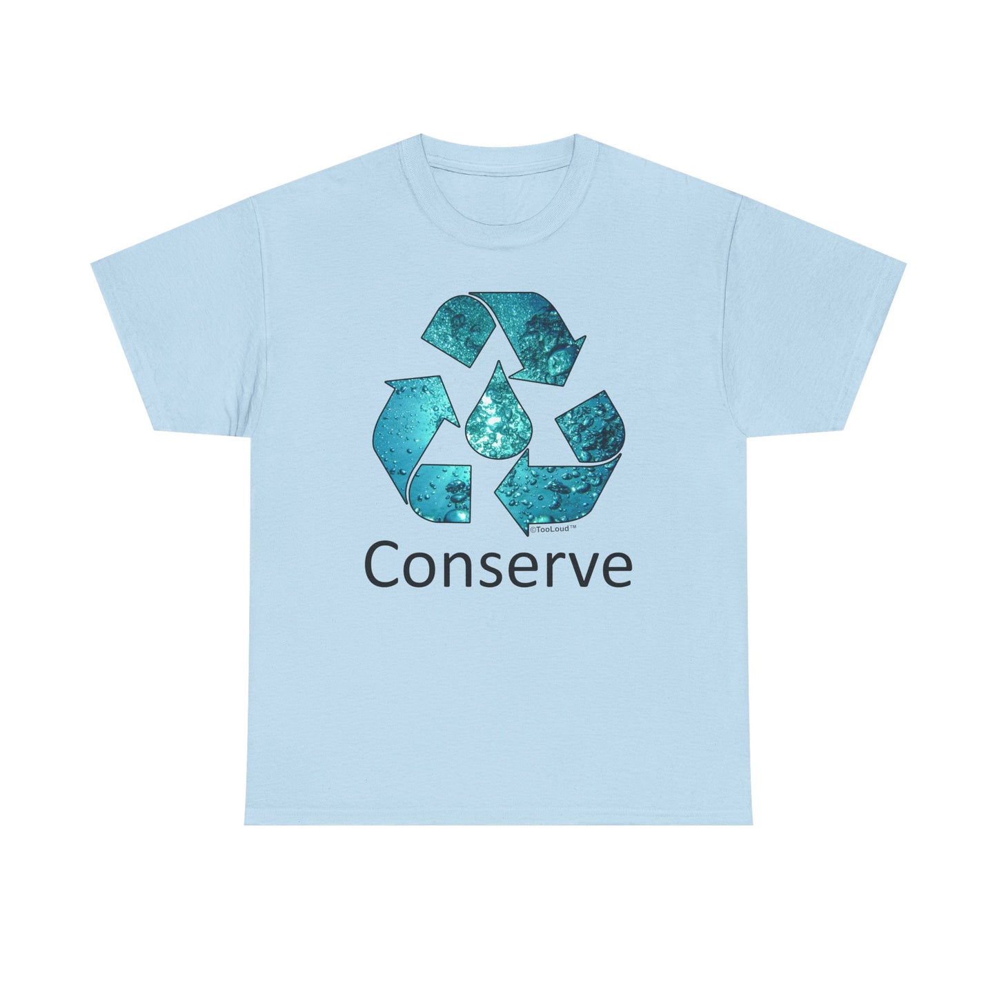 Sustainable Water Conservation Adult T-Shirt by TOOLOUD