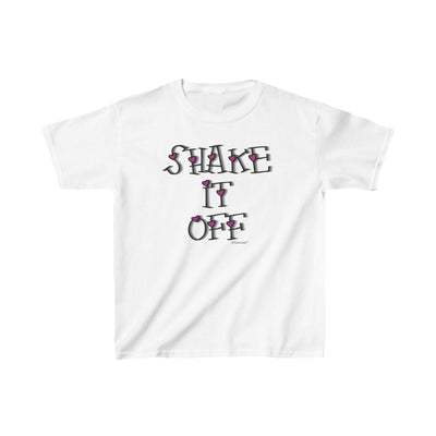 TOOLOUD Shake It Off Text Cute with Hearts Children's T-Shirt