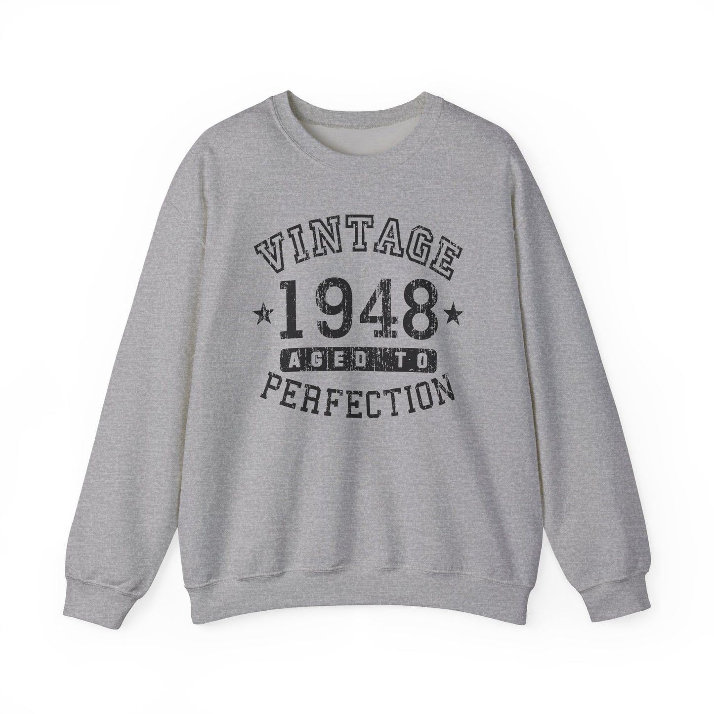1948 - Vintage Birth Year Sweatshirt Adults Unisex by TOOLOUD