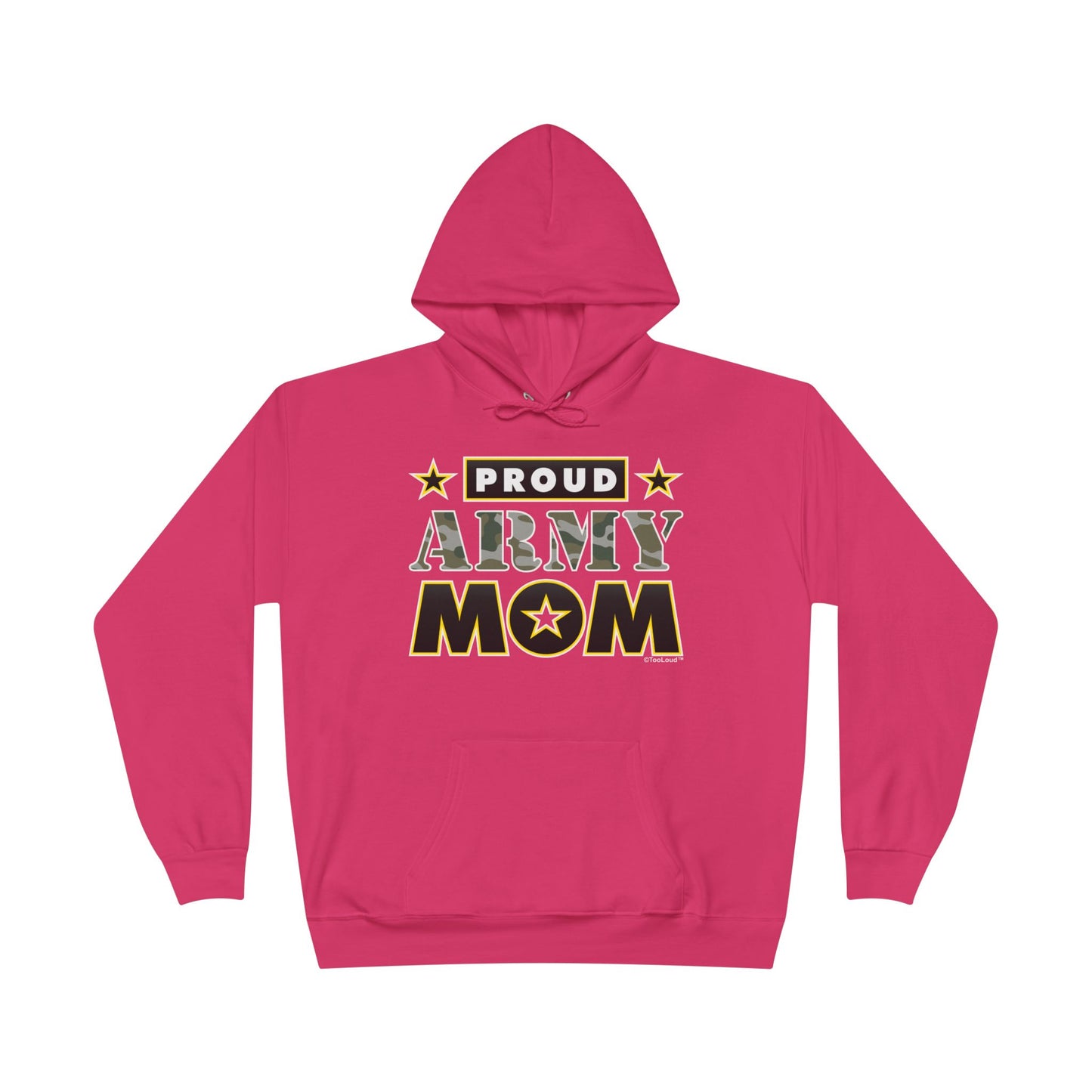 Proud Army Mom Dark Sweatshirt Hoodie by TOOLOUD™