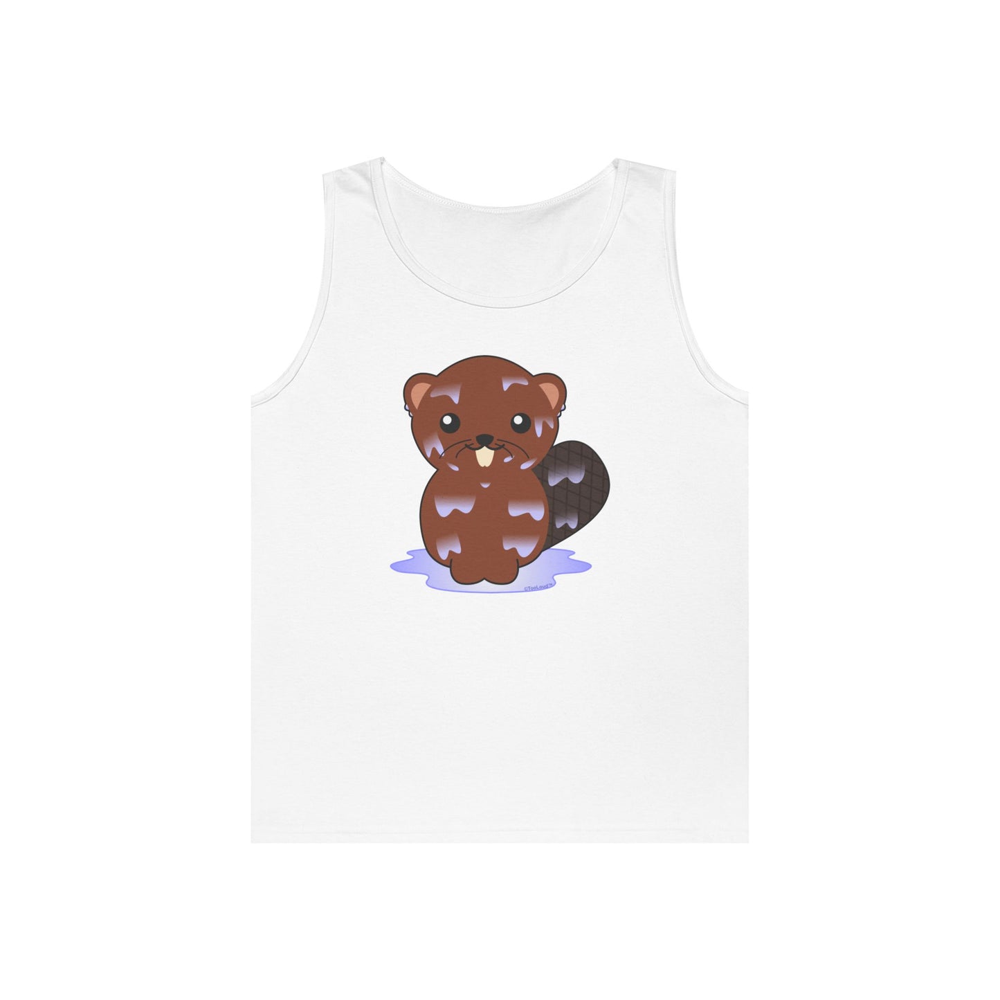 Cute Wet Beaver Loose Tank Top by TOOLOUD